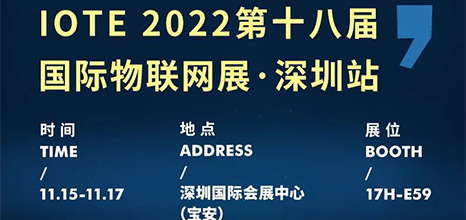 展会信息 | 麦克传感邀您共赴物联网行业盛会——IOTE 物联网展